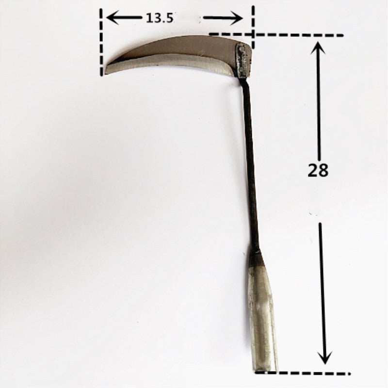 Small Sickle Four-tooth Rake Shovel Hoe Garden Tool Set Garden Farm Tool Sickle - Gardening Grow