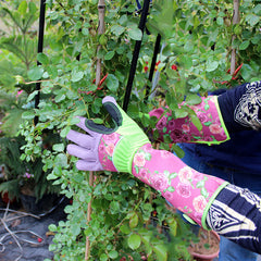 Long Tube Gardening Floral Stab-resistant Gloves - Gardening Grow