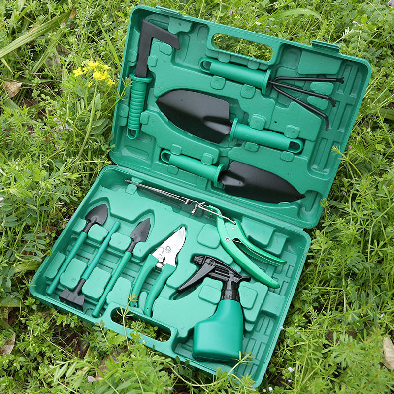 Ten-piece gardening tool set - Gardening Grow