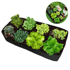 Natural Harvesting Felt Planting Bag Multi-Port Garden Flowerpot Vegetable Planting Bag