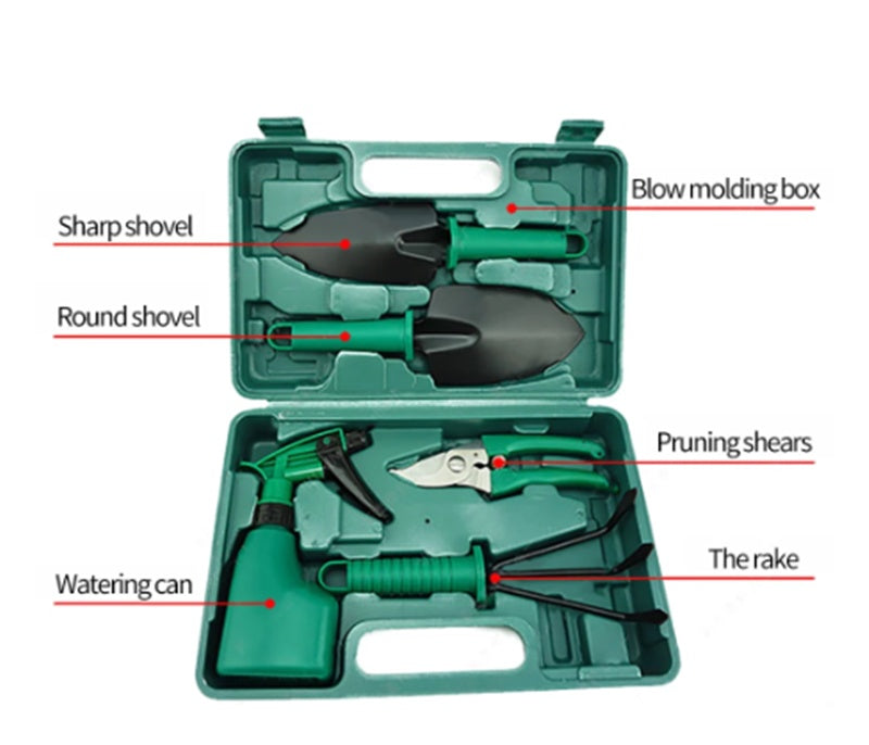 Flowering Tool Five-piece Set Garden Succulent Tool Set - Gardening Grow