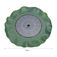 Solar Fountain Outdoor Garden Miniature Lotus Leaf Fountain - Gardening Grow