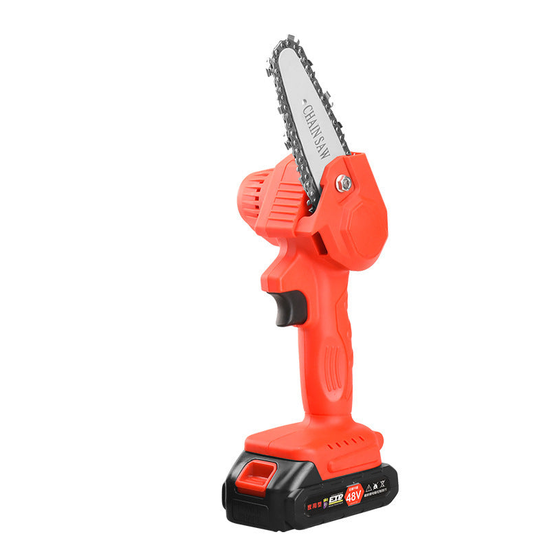 Chainsaw Woodworking Pruning Garden Power Tool Rechargeable With Battery - Gardening Grow