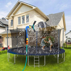 Summer Garden Children's Trampoline Sprinkler Outdoor Trampoline Sprinkler Rotating Sprinkler Gardening New Toys - Gardening Grow