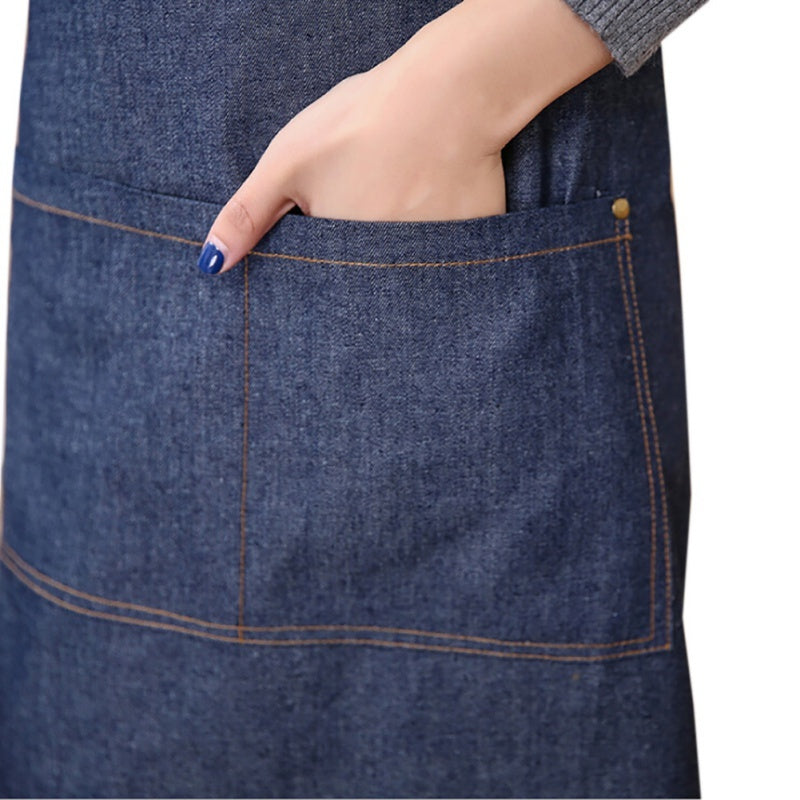 Denim apron - Gardening Grow