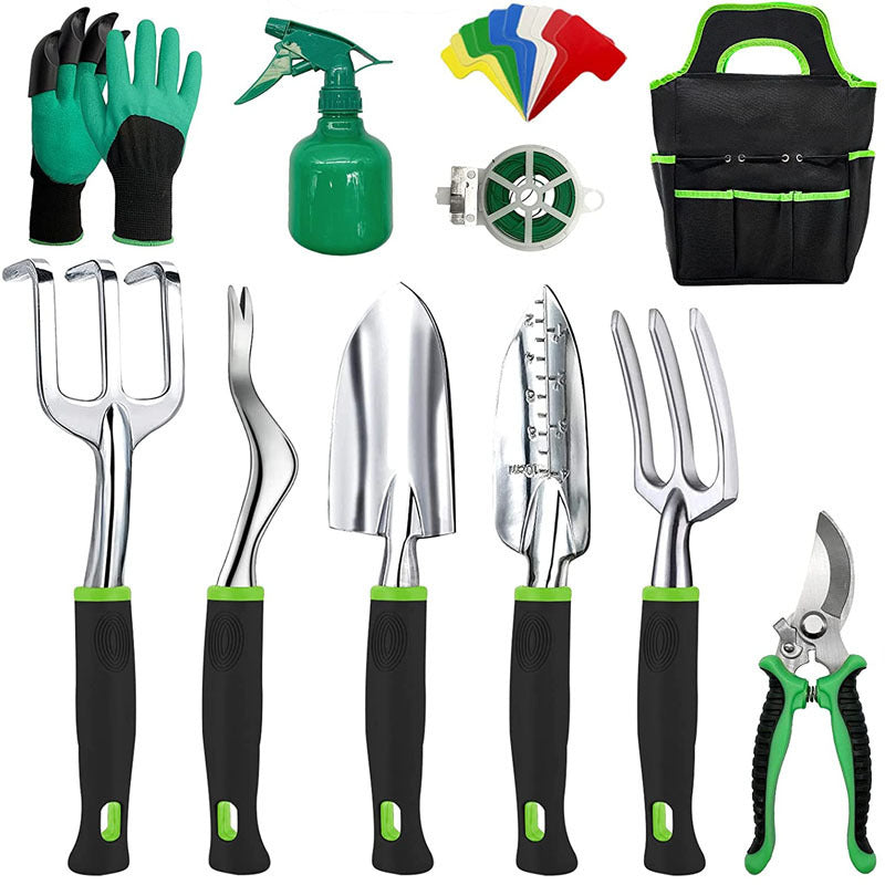 Aluminum Alloy Garden Tool Gardening Combination Set - Gardening Grow