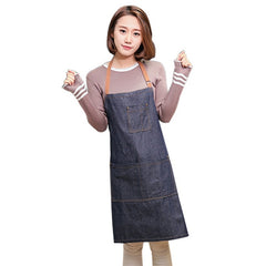 Denim apron - Gardening Grow