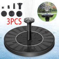 Solar Fountain  Outdoor Garden Classic Round - Gardening Grow