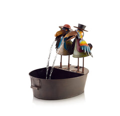 Toucan Fountain Garden Courtyard Art Deco - Gardening Grow