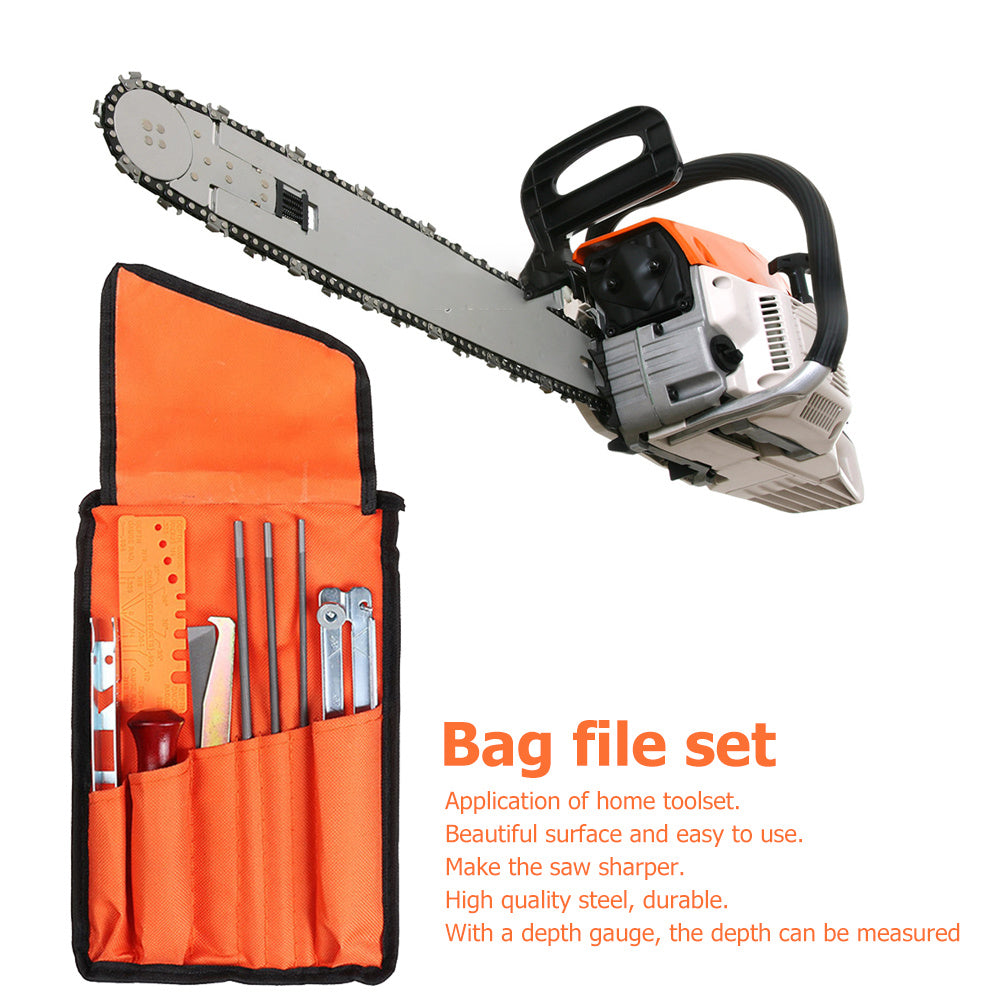 Steel Chainsaw File Bag Set - Gardening Grow