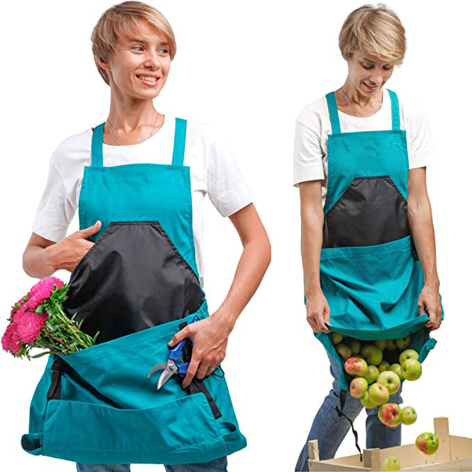 Large Pocket Gardening Fruit Storage Bag Multi-purpose Backpack Apron - Gardening Grow