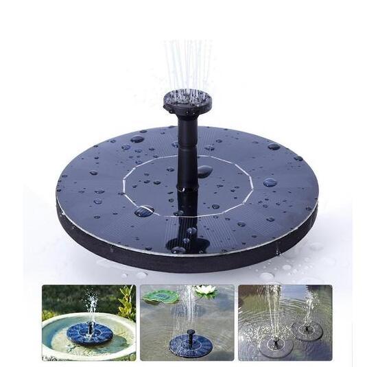 Solar Water Mercury Garden Miniature Floating Fountain - Gardening Grow