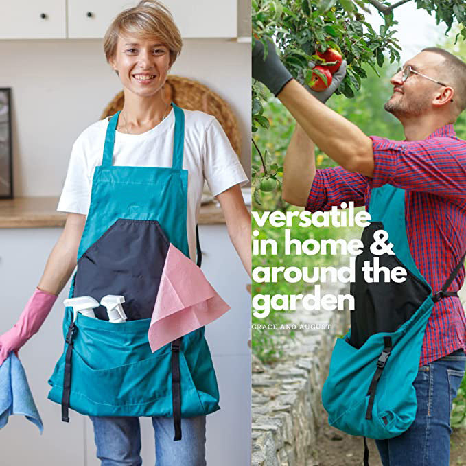 Large Pocket Gardening Fruit Storage Bag Multi-purpose Backpack Apron - Gardening Grow