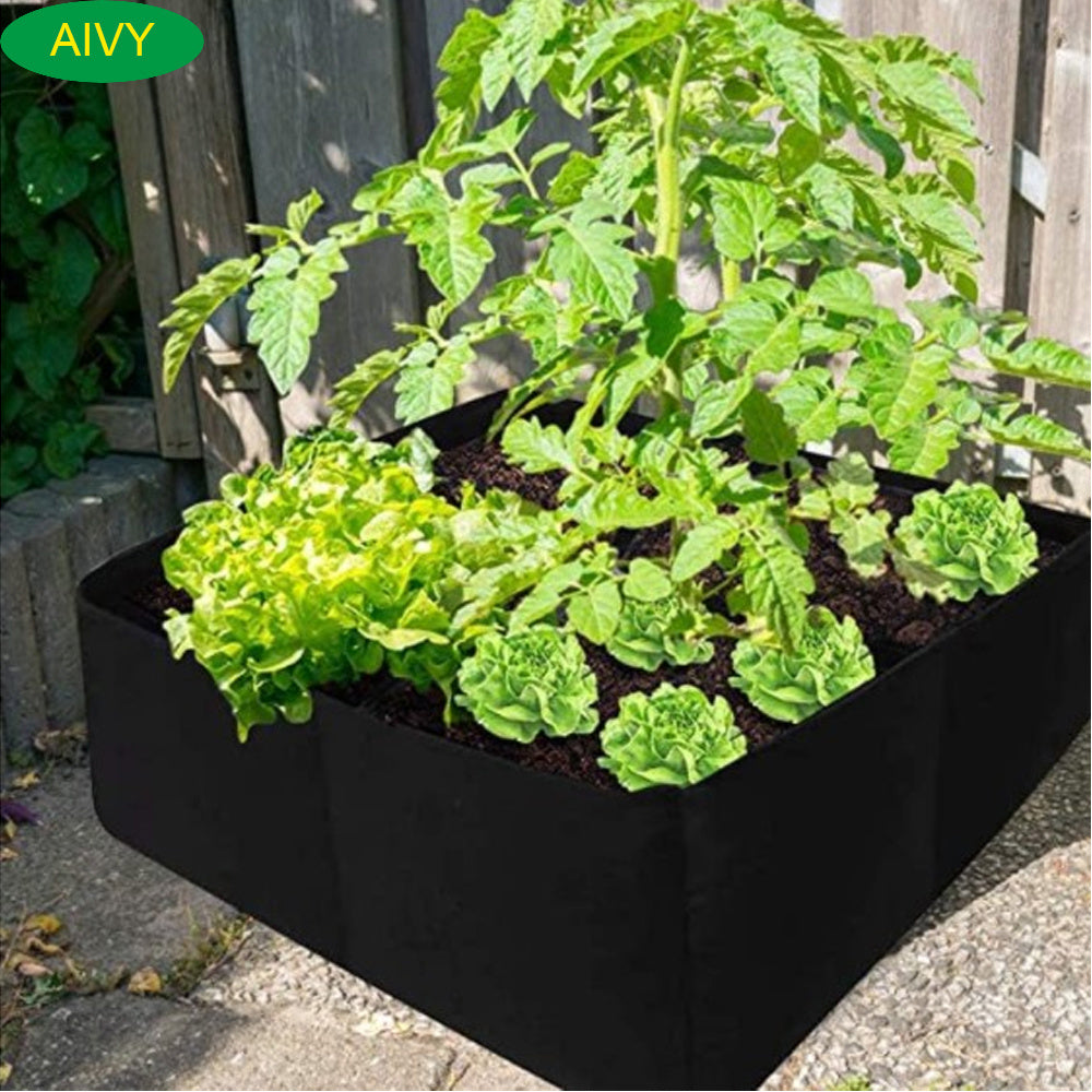 Felt Vegetable Plant Grow Bags Indoor And Outdoor Garden Seedlings - Gardening Grow