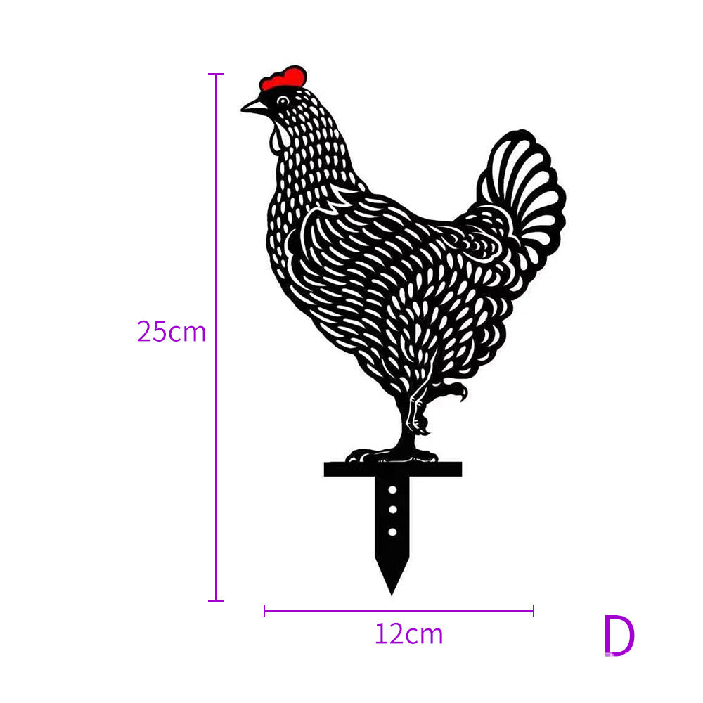 Garden Decoration Pastoral Chicken Simulation Garden - Gardening Grow