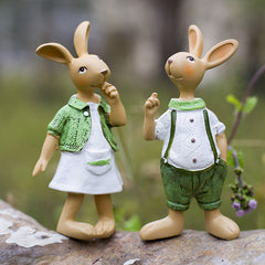 Garden Decoration Cartoon Rabbit Decoration - Gardening Grow