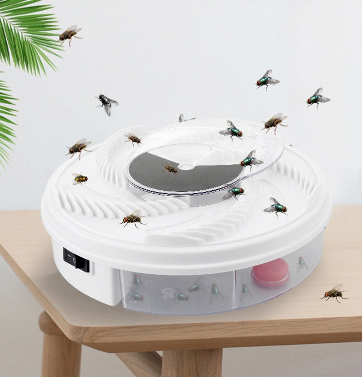 Insect Traps Fly Trap Electric USB Automatic Flycatcher Pest Reject Control Catcher - Gardening Grow