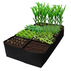 8-grid Vegetables Grow Nursery Basin Thickened Felt Planting Bag - Gardening Grow