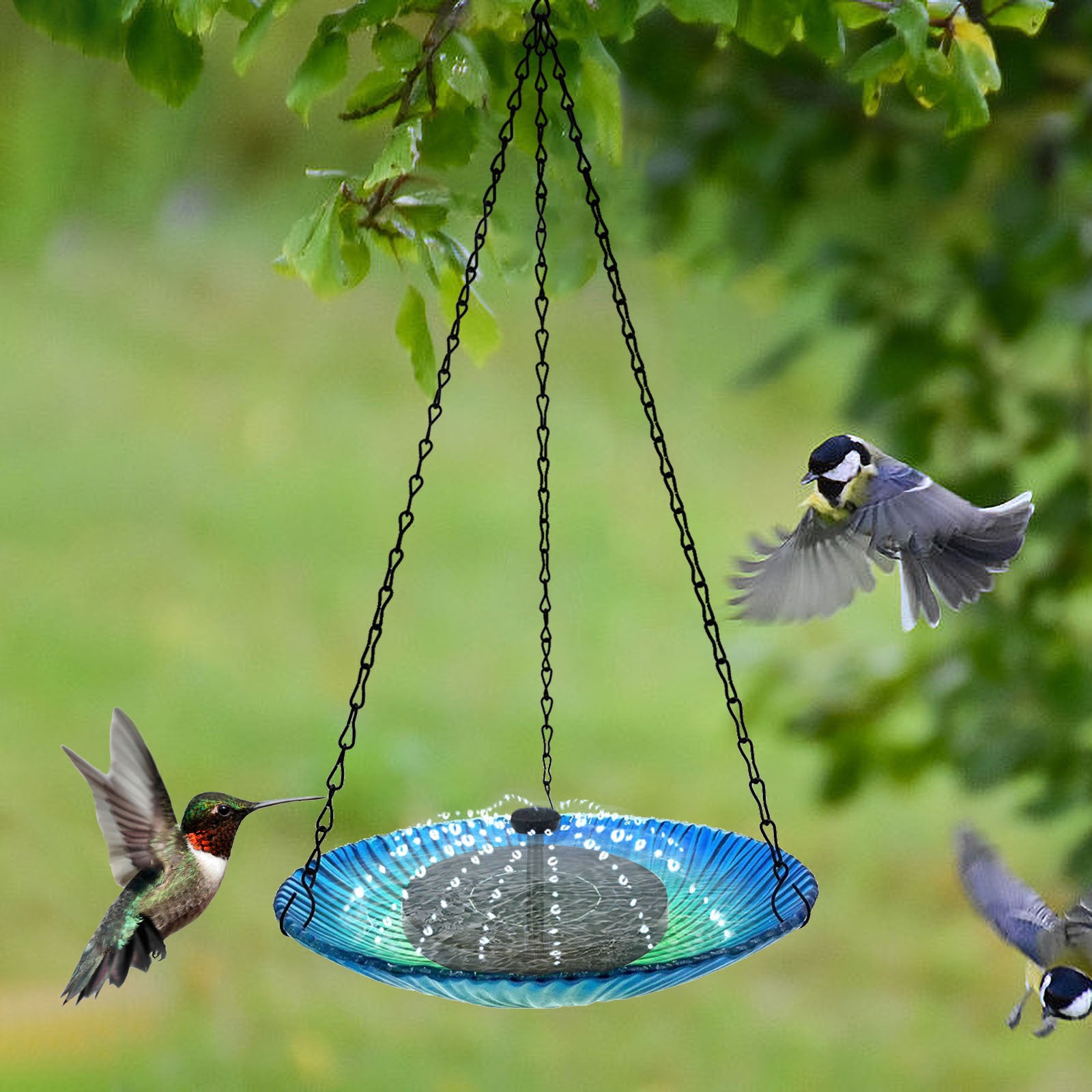 Outdoor Garden Fountain Hanging Bird Feeder - Gardening Grow