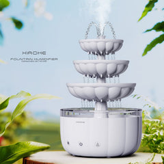 Fountain Water Drop Humidifier Home Office Aroma Diffuser - Gardening Grow