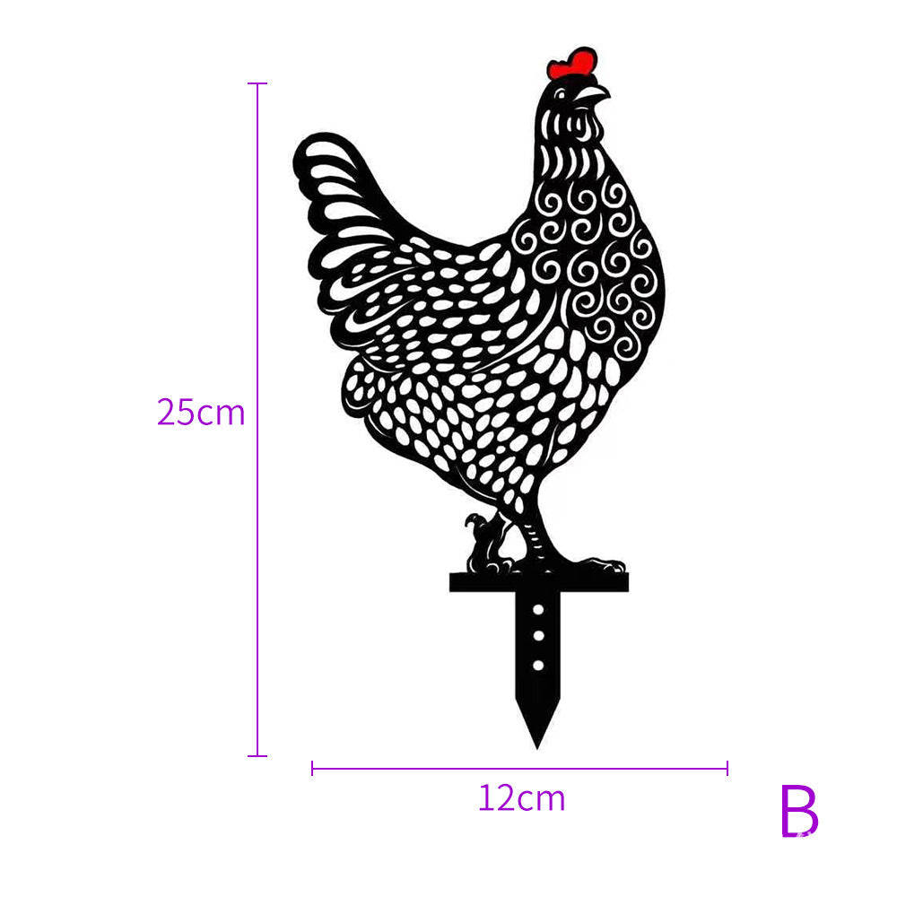 Garden Decoration Pastoral Chicken Simulation Garden - Gardening Grow