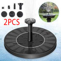 Solar Fountain  Outdoor Garden Classic Round - Gardening Grow