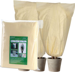 Plant Cover Winter Warm Cover Tree Plant Protecting Bag Nonwoven Frost Protection For Yard Garden Plants Small Tree Against Cold