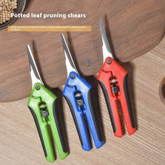 Stainless Steel Pointed Grape Shears Garden Scissors - Gardening Grow