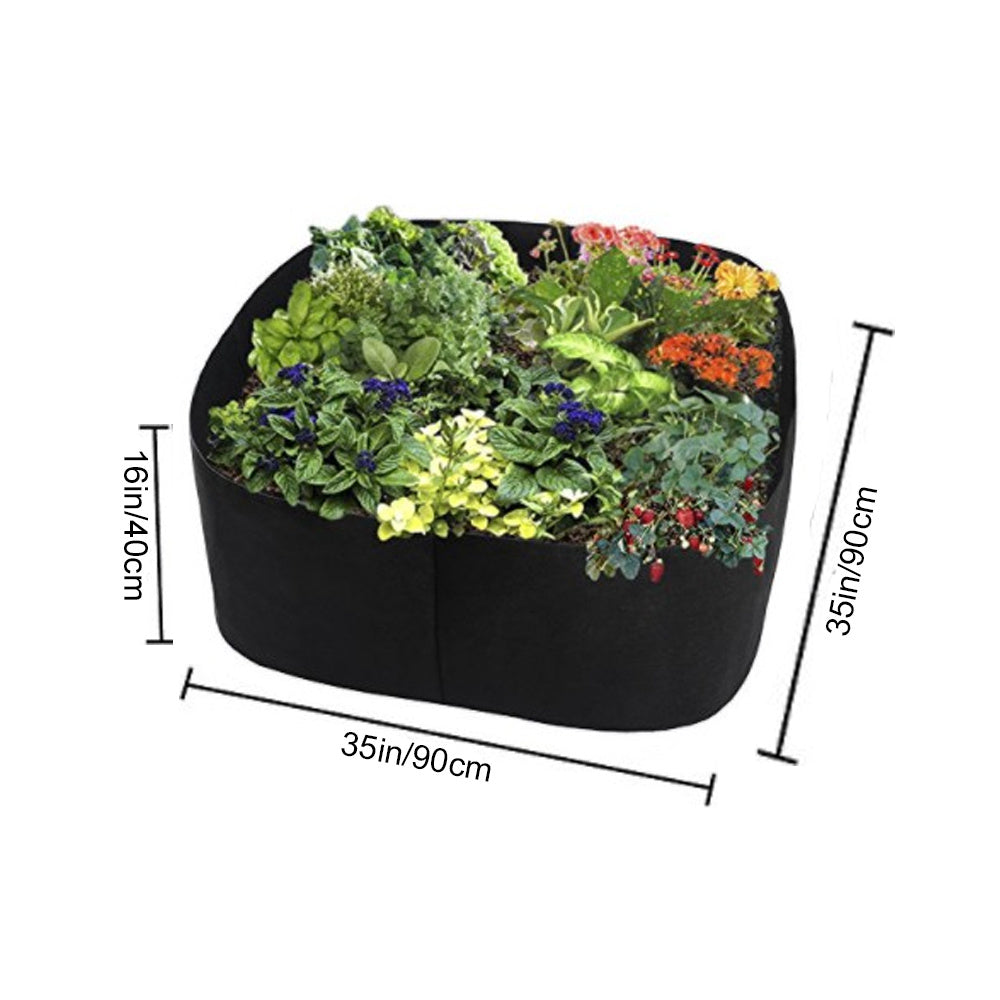 Felt Vegetable Plant Grow Bags Indoor And Outdoor Garden Seedlings - Gardening Grow