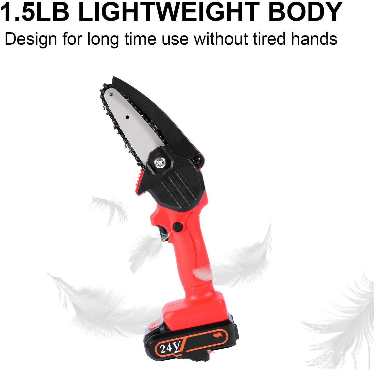 Mini Charging Wireless Handheld Chainsaw Woodworking - Gardening Grow