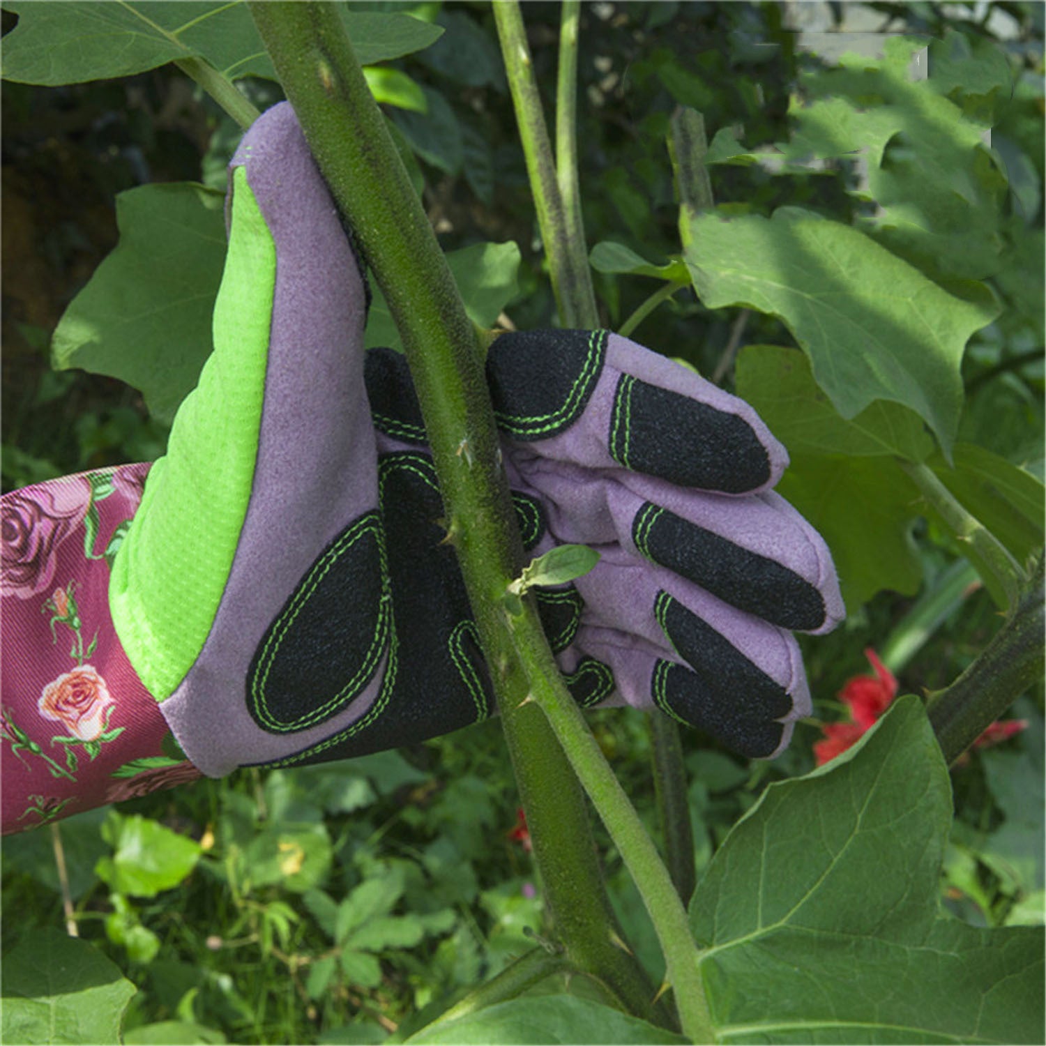 Long Tube Gardening Floral Stab-resistant Gloves - Gardening Grow