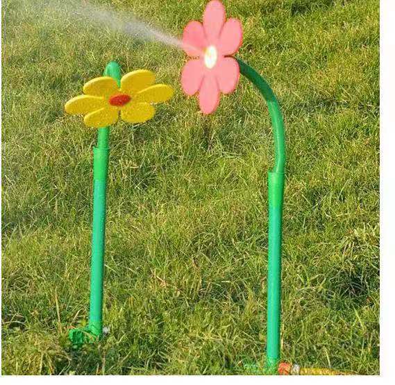 Garden Sprinkler Plastic Sprinkler Sunflower Sprinkler Garden Work Tool Adjustable Sprinklers And Garden Hoses - Gardening Grow